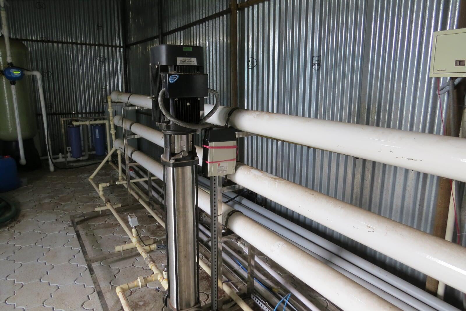 Washing in Reverse Osmosis method